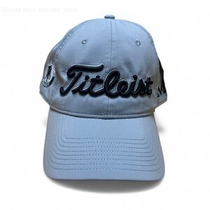 NWT Titleist TourPerformance Grey Golf Hat OSFA Adjustable Wounded Warrior Patch